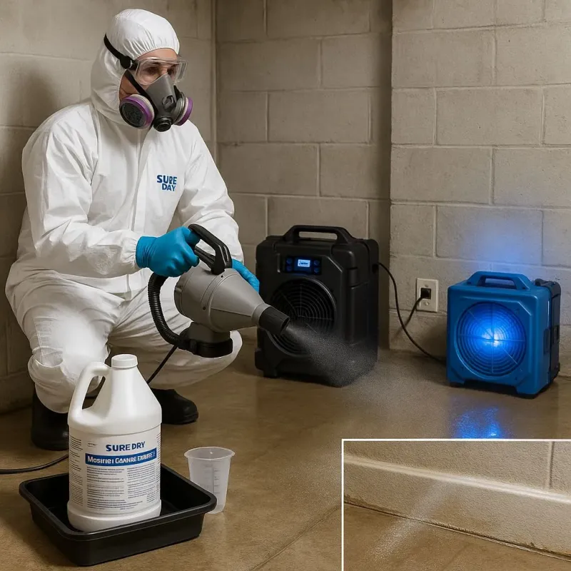 Sanitization and Odor Removal process in Delphos, OH