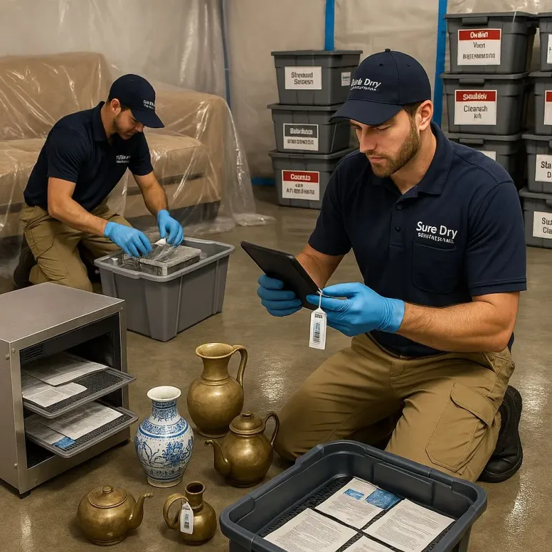 Content Protection and Restoration process in Delphos, OH