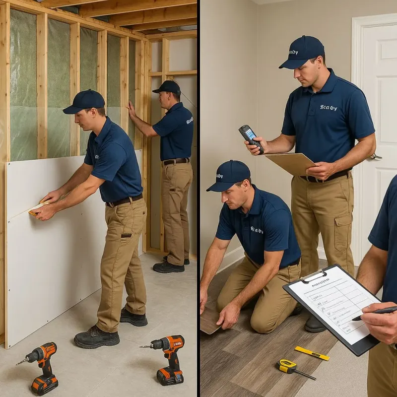 Repairs and Reconstruction process in Delphos, OH