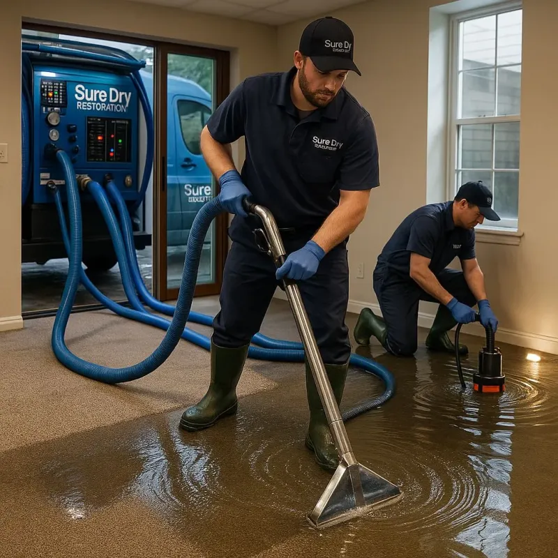 Water Extraction and Removal process in Delphos, OH